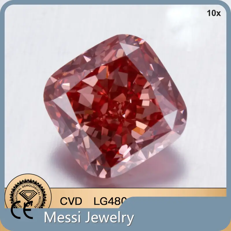 Elongated Cushion Cut Lab Diamond - Forjewelry Collection - Messi Jewelry 1