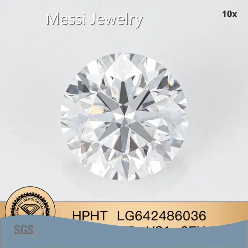 1 Carat Lab Grown Diamond Lab Grown Diamond Wholesale - Messi Jewelry 1