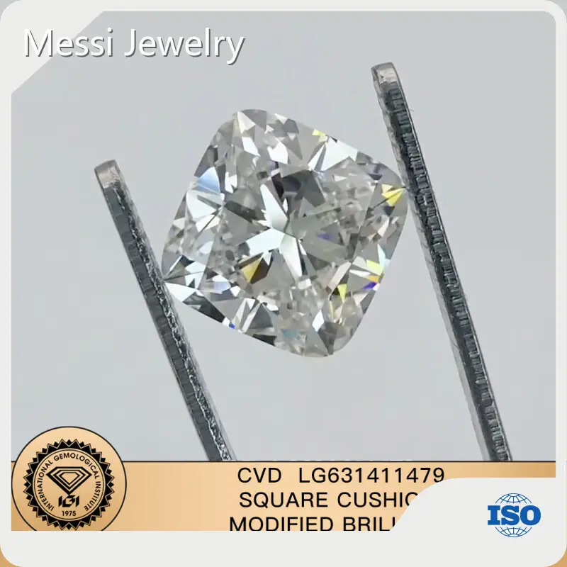 Messi Jewelry Diamanti coltivati ​​in laboratorio 9 carati Diamanti coltivati ​​in laboratorio 9 carati Garanzia di qualità 1