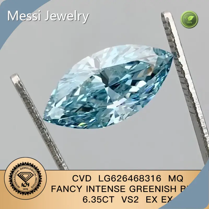 Laboratorio creato diamante blu