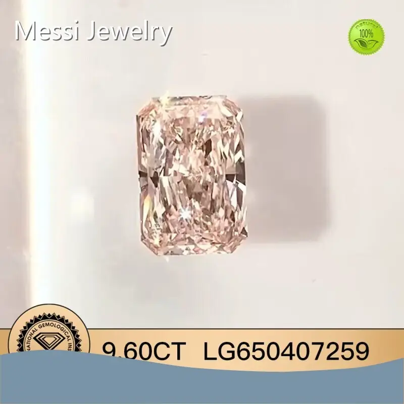 Diamante de laboratorio de 5-20 quilates, diamante radiante cultivado en laboratorio de 3 quilates, precio de fábrica 1