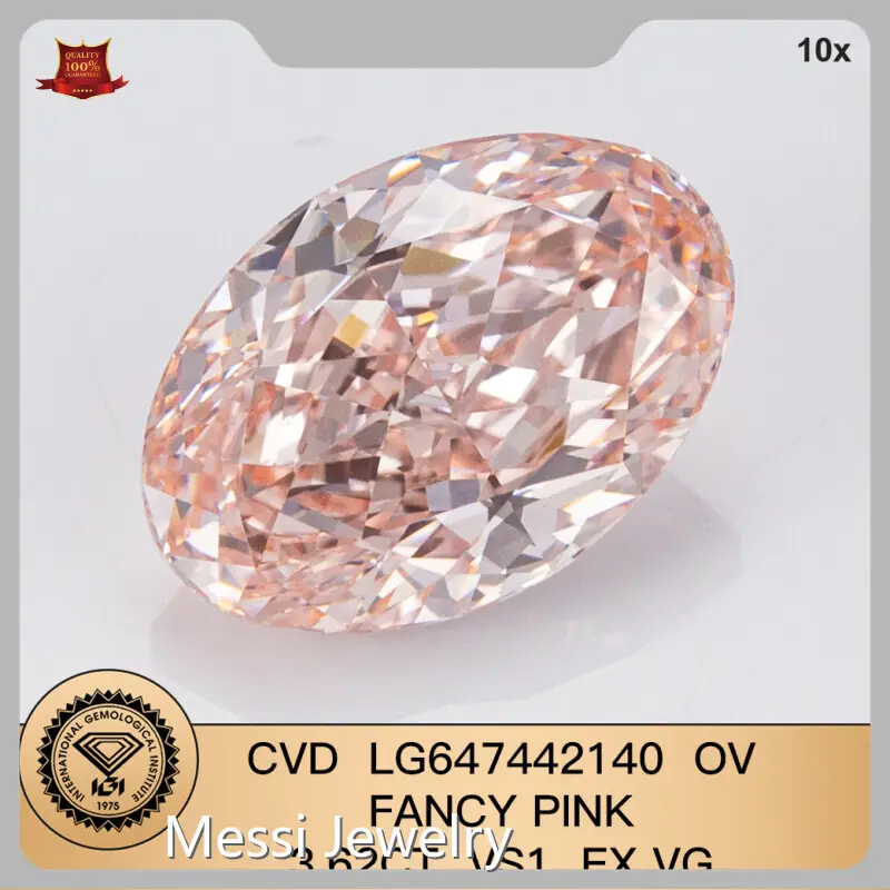 Lab Made Pink Diamonds High Safety Forjewelry Collection 1
