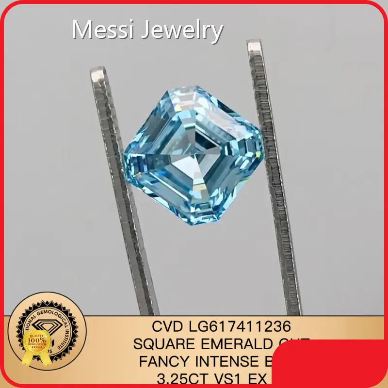 Lab Grown Blue Diamonds Factory for Jewelry Collection 1