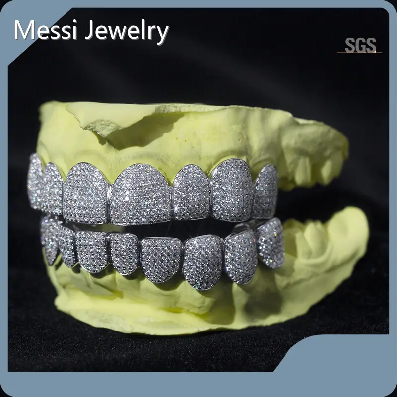 New Vvs Moissanite Grillz for Anniversary Gifts 1