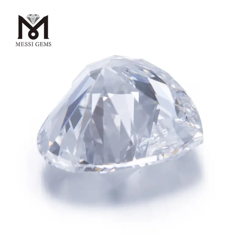 MESSI JEWELRY CUSTOMIZED HEART 1.56CT D VVS2 LAB DIAMOND 1