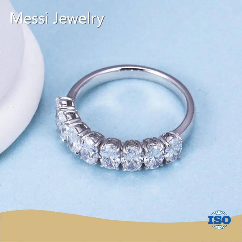 Jaminan Kualiti Cincin Berlian Marquise Tumbuhan Makmal Barang Kemas 1