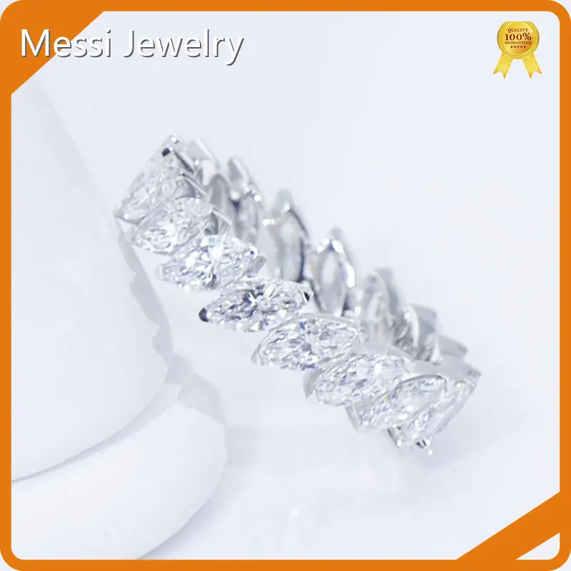 Cincin Pertunangan Berlian Tumbuhan Makmal oleh Messi Jewelry 1