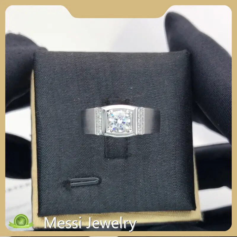 Jaminan Kualiti Cincin Perkahwinan Berlian Fesyen yang Dihasilkan di Makmal Fesyen untuk Pemberian Hadiah 1