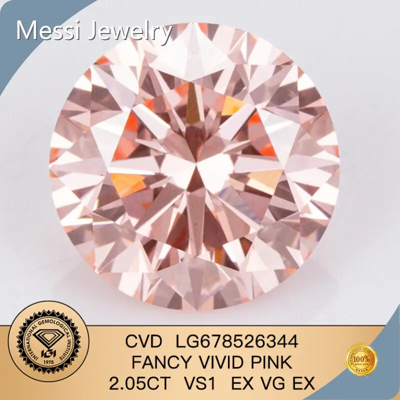 Syarikat Berlian Bulat Fesyen 2 Karat 1