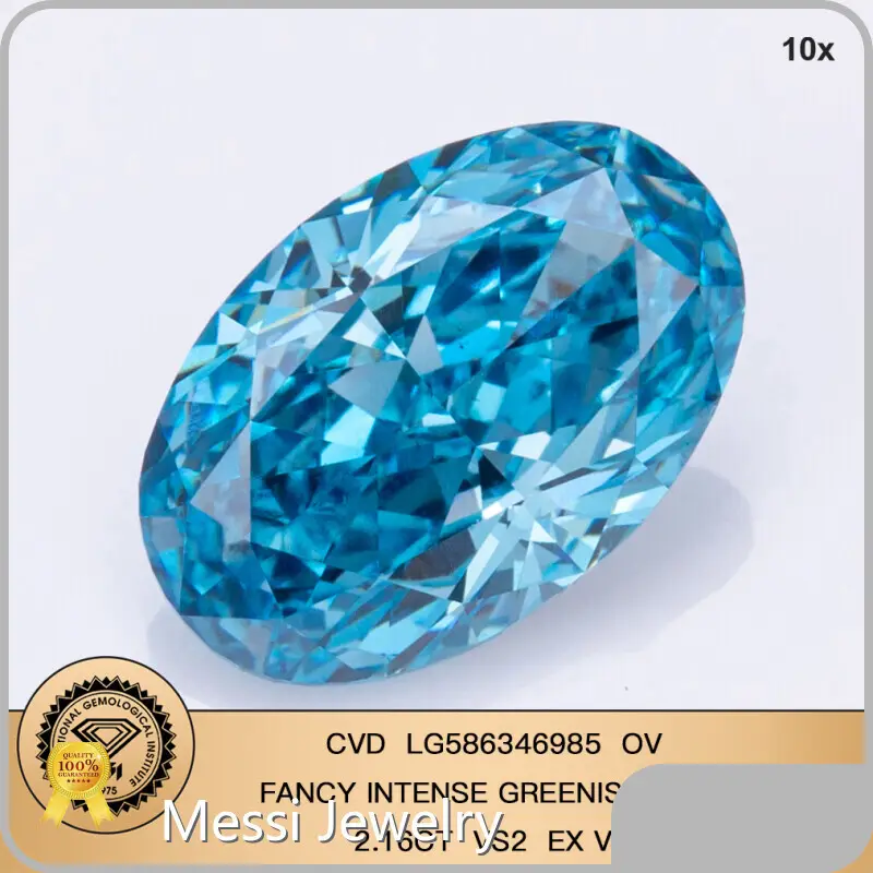 Coleção de Joias com Diamantes Azuis de Laboratório 1