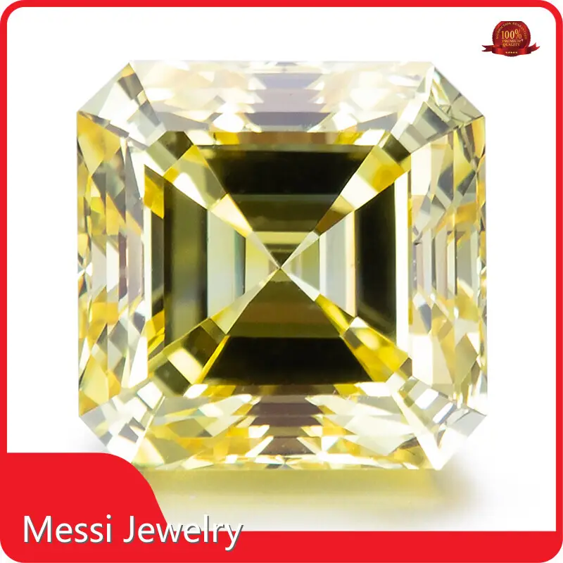 Empresa de Diamantes de Laboratório Amarelos Fantasia Retrô 1