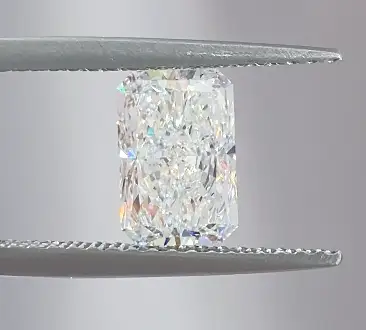 Messi Jewelry 3CT Radiant Diamond D VS1 &6 pieces 3.5MM Round Diamond 1