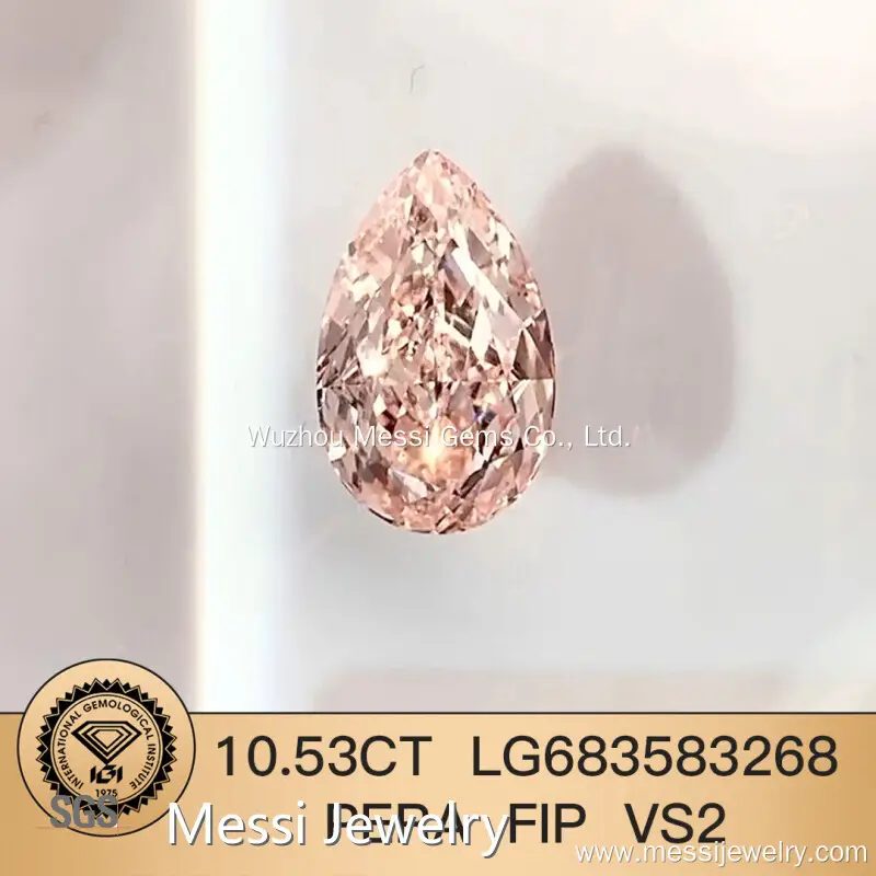 Presyo ng Lab Grown Pink Diamond mula sa Messi Jewelry 1