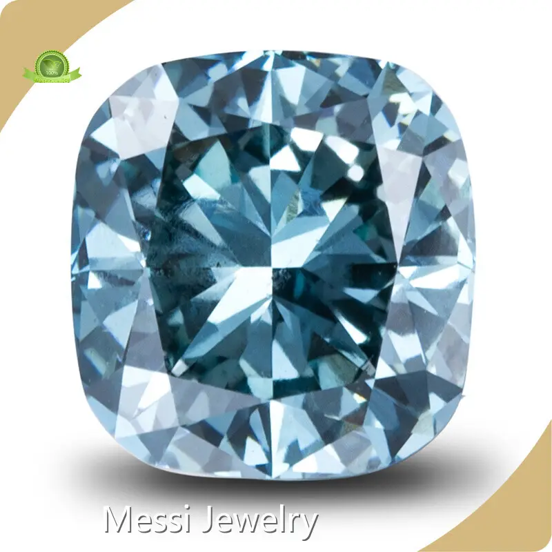 Diamantes azuis artificiais de boa qualidade para pulseiras. 1