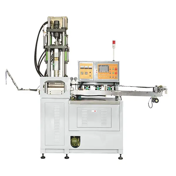 Custom plastic teeth injection machine factory for zipper setting 2