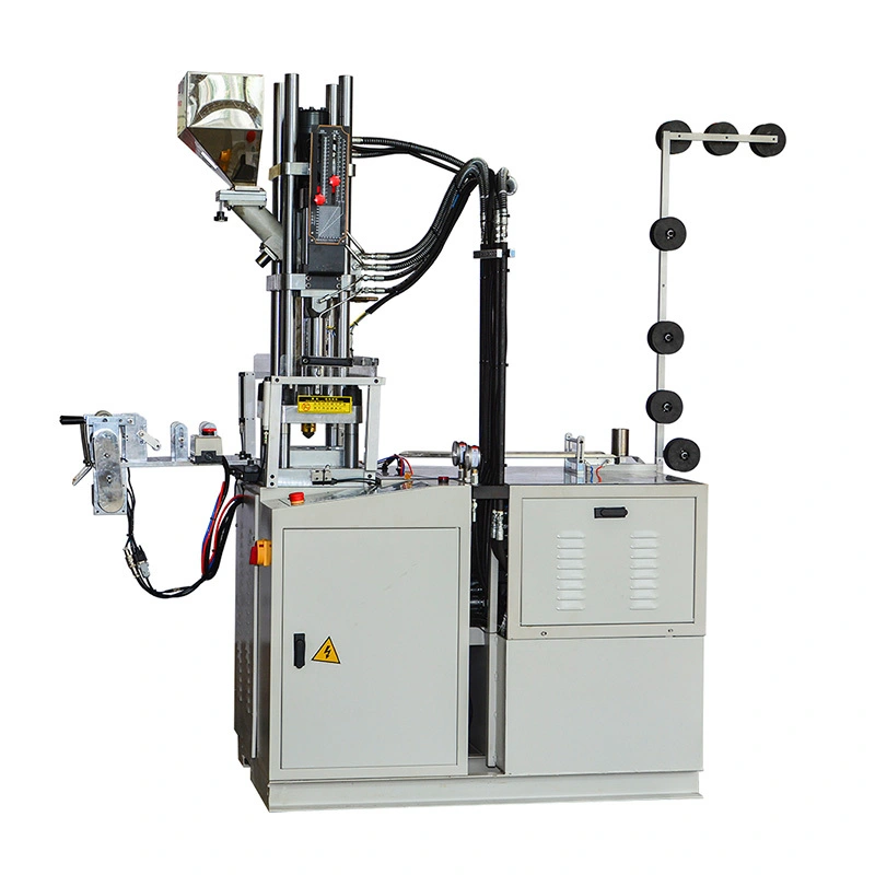 Full-automatic Plastic Zipper Open End Injection Machine( Pin and Box Injection Machine) ZY-604R 1