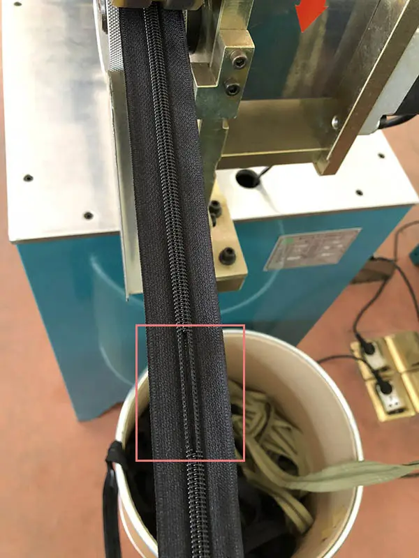 Custom invisible gapping machine bulk buy for zipper production 5