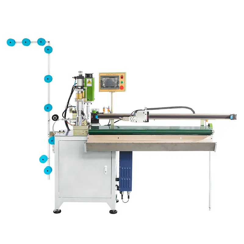Custom metal zipper open end cutting machine bulk buy for zipper production 2