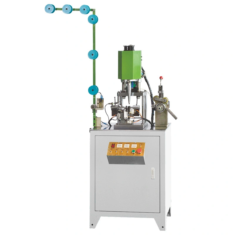 Full-automatic Invisible Zipper Bottom Stop Machine ZY-206I-C 1