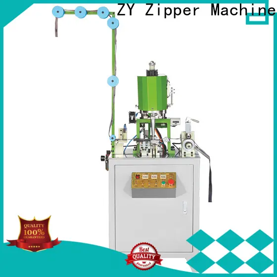 Zhenyu metal zipper bottom stop machine factory for zipper production 1