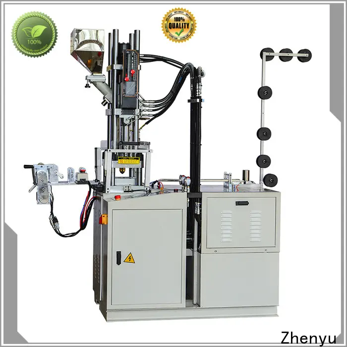 News plastic injection moulding machine factory for molded zipper production 1