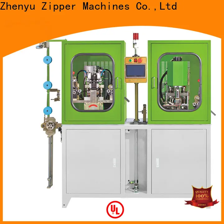 Zhenyu metal zipper stripping machine factory for zipper production 1