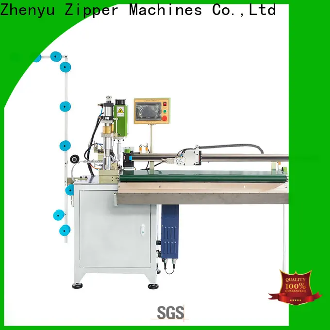 Zhenyu Best zip cutting machine company for zipper production 1