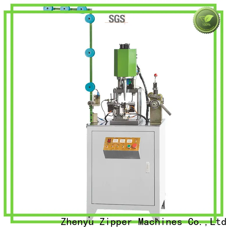 Zhenyu Custom metal zipper bottom stop machine company for zipper manufacturer 1