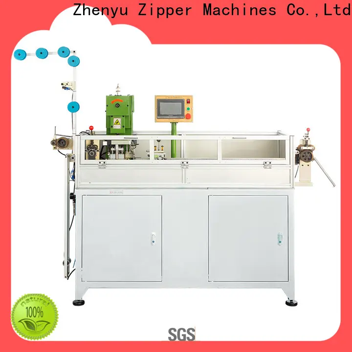 Zhenyu Top auto gapping machine for nylon zipper factory for zipper production 1