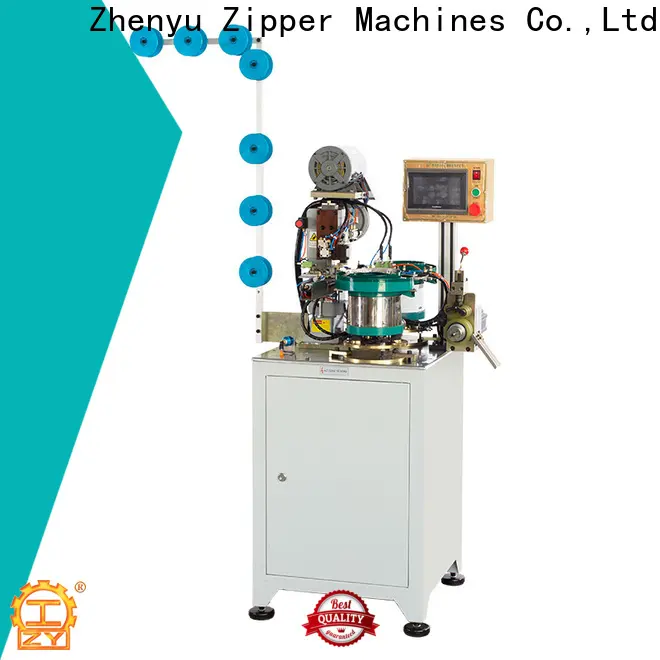 Custom open end zipper insertion pin machine bulk buy for zipper production 1