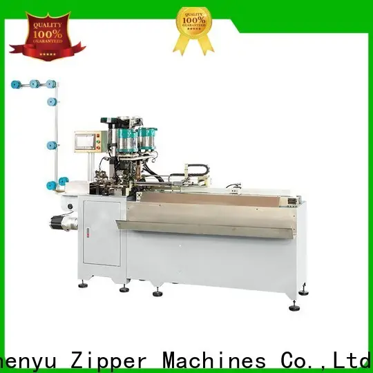 Latest nylon zipper top stop machine factory for apparel industry 1