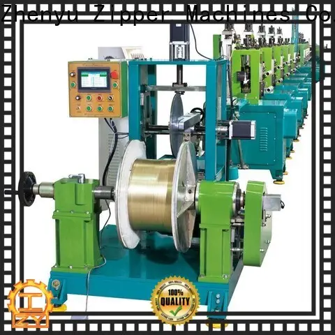 High-quality zip manufacturing machine Supply for apparel industry 1