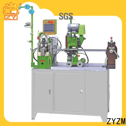 Latest plastic zipper gapping machine company for zipper production 1