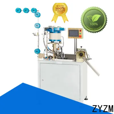 ZYZM china metal slider mounting top stop machine for business for zipper production 1