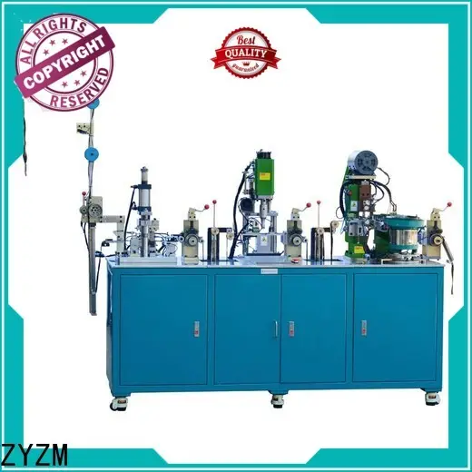 ZYZM open end zipper insertion pin machine Supply for apparel industry 1