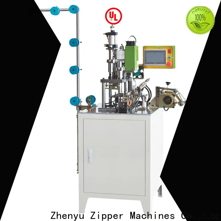 ZYZM News metal slider mounting top stop zipper machine factory for zipper manufacturer 1