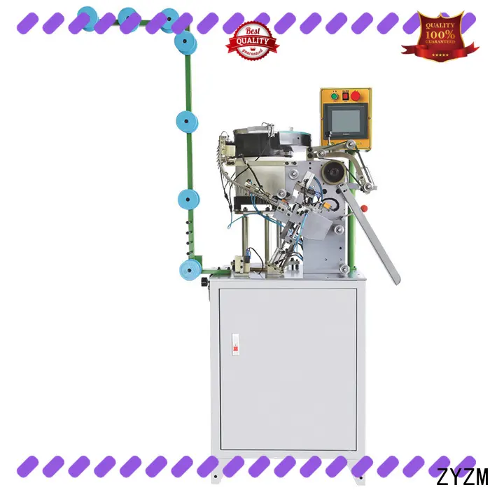 ZYZM plastic zipper slider mounting machine company for zipper production 1