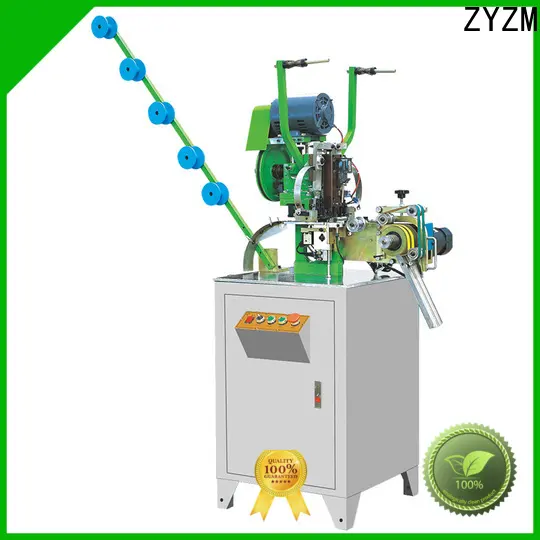 ZYZM Top metal slider mounting top stop machine Suppliers for zipper manufacturer 1