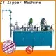 ZYZM nylon film welding zipper machine Supply for zipper manufacturer 1