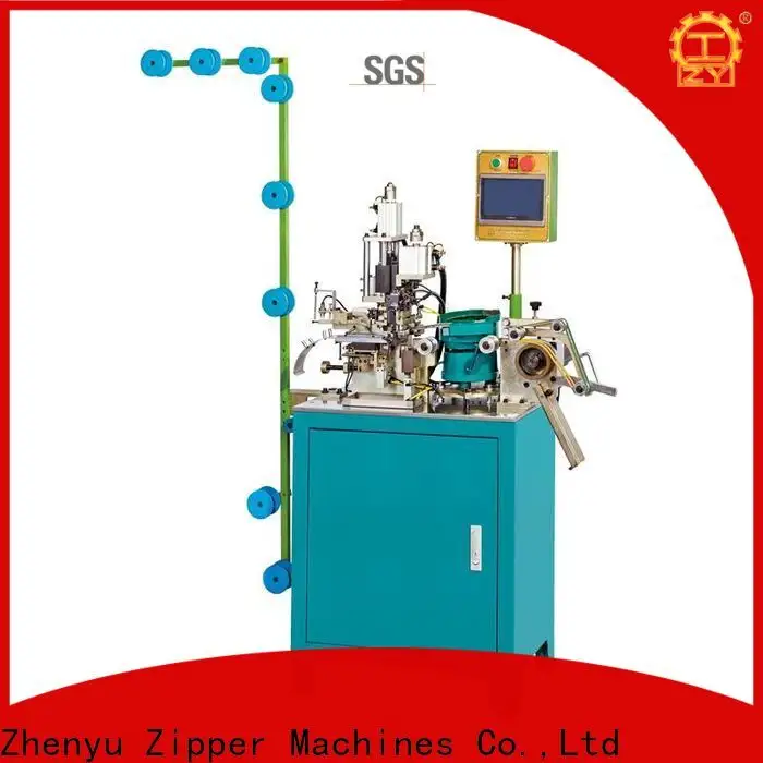 ZYZM metal slider mounting top stop zipper machine bulk buy for zipper production 1