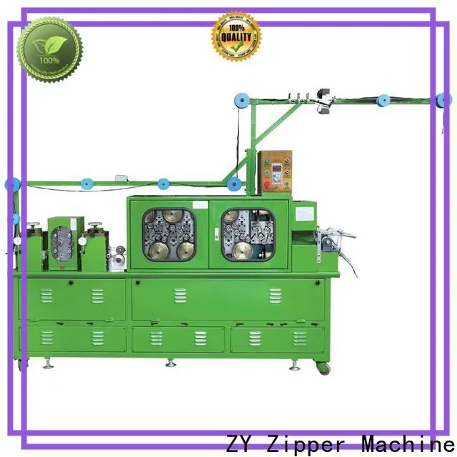 Top metal zipper polished machine bulk buy for apparel industry 1