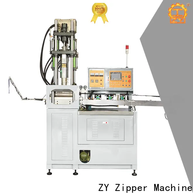ZYZM plastic zipper open end injection machine company for molded zipper production 1