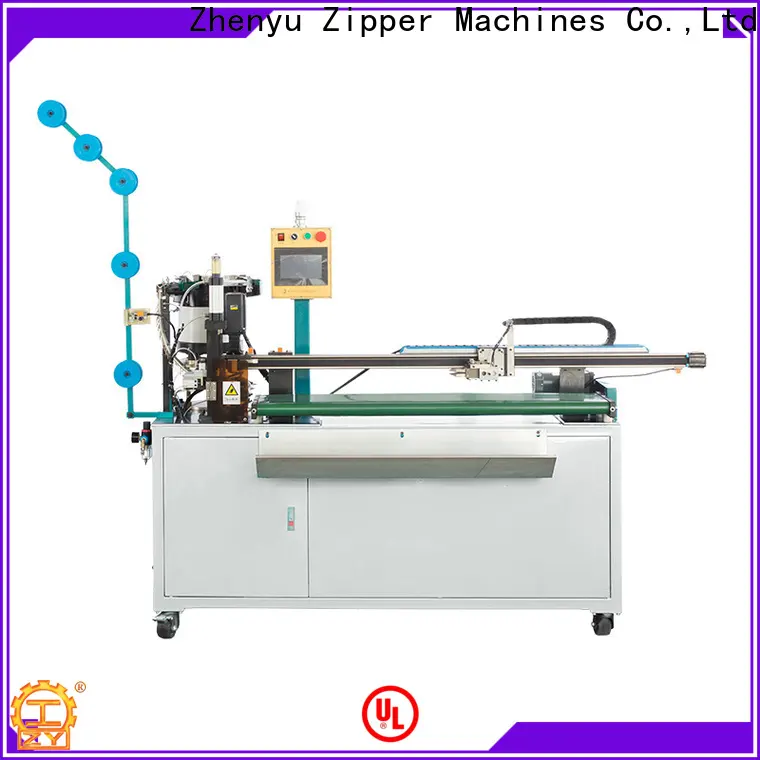 High-quality zipper slider mounting and cutting machine for luggage factory for luggage bag zipper production 1