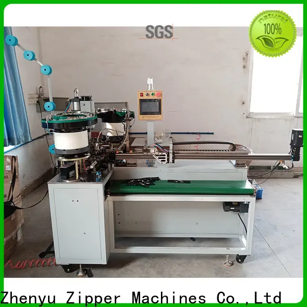 ZYZM News zipper slider mounting machine Supply for luggage bag zipper production 1