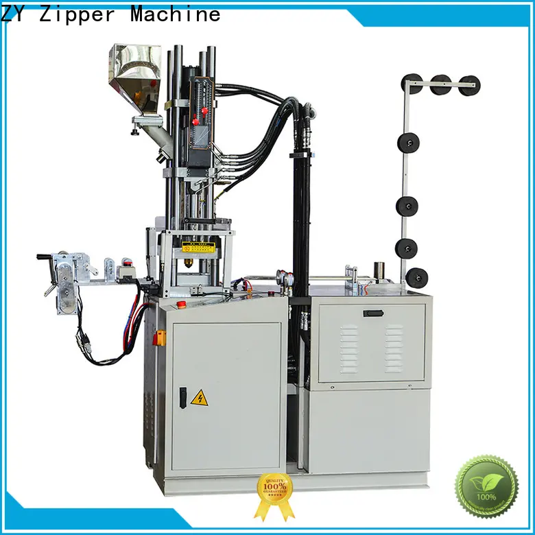 Top precious plastic injection machine factory for molded zipper production 1
