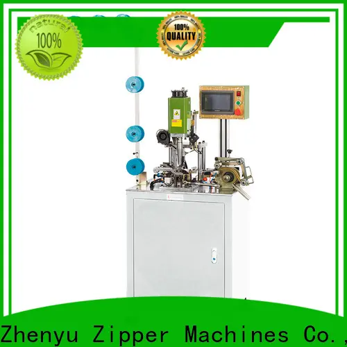Custom Invisible U top stop machine manufacturers for zipper production 1