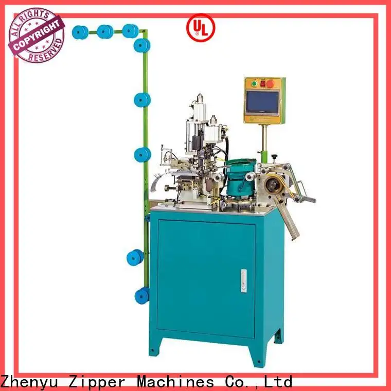 ZYZM metal slider mounting top stop machine Suppliers for apparel industry 1