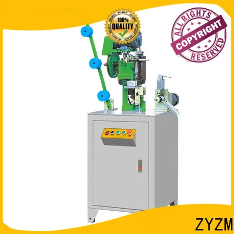 ZYZM Wholesale metal zipper bottom stop machine factory for apparel industry 1