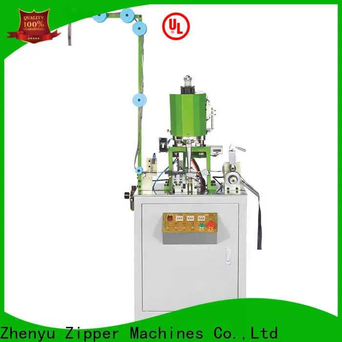Wholesale metal zipper bottom stop machine company for apparel industry 1