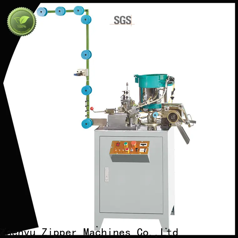 ZYZM News china metal slider mounting top stop machine factory for apparel industry 1